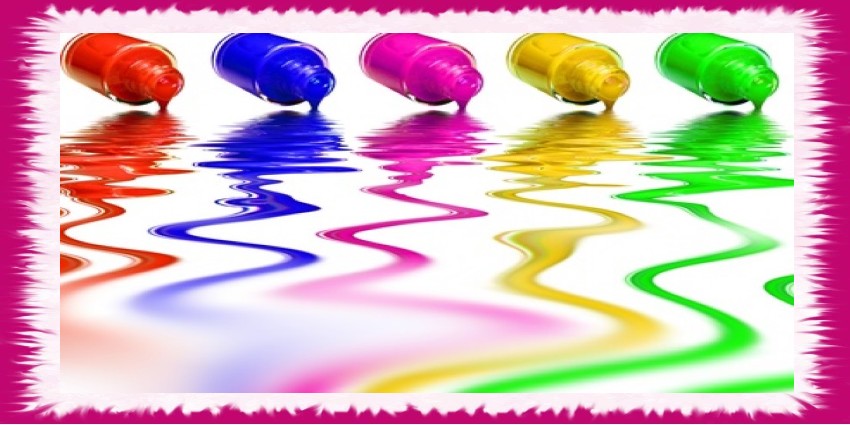vernis multicolore 